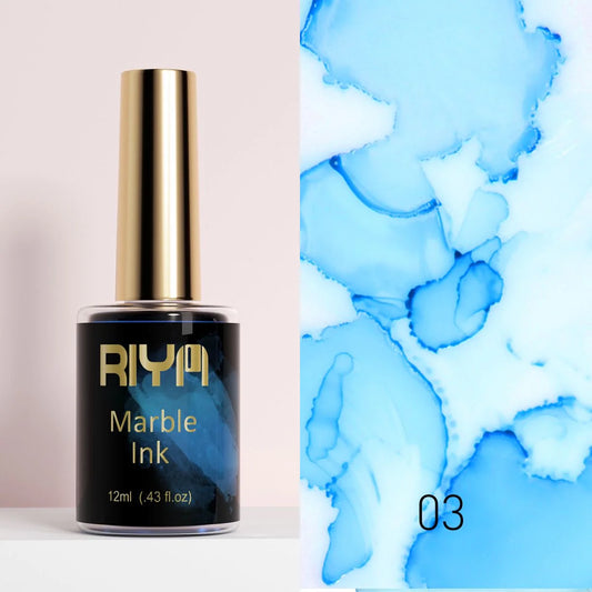 Marble Ink 03 Blue 3x packs